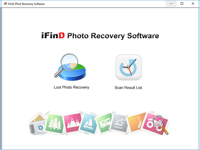 iFinD Photo Recovery Screenshot