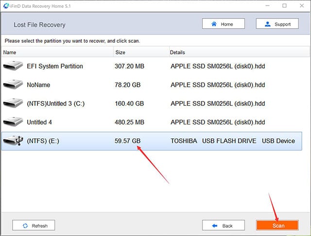scan your flash drive