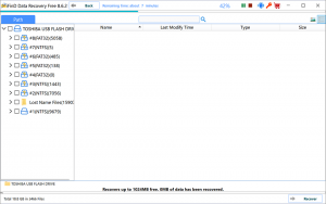 scan lost partition