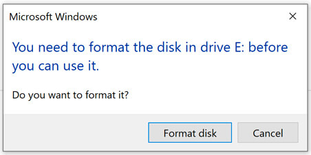 usb1 U-disk display requires formatting