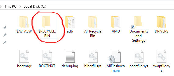 Recycle-Bin-folder
